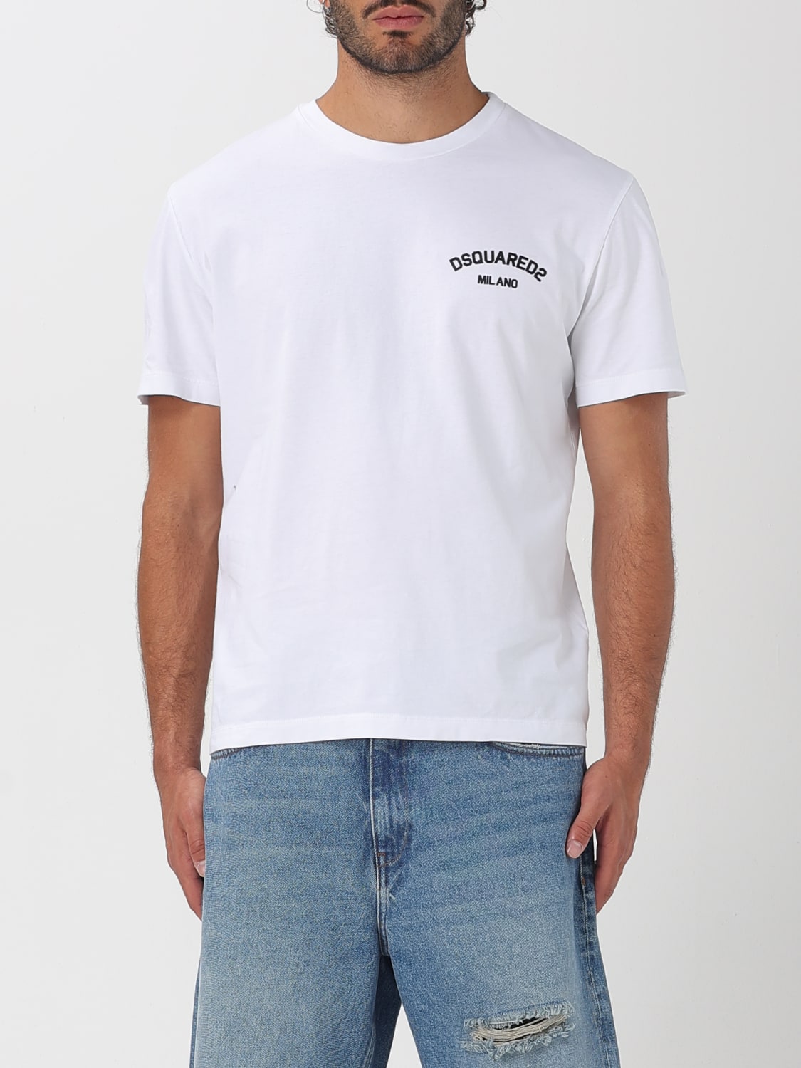 DSQUARED2 T-SHIRT: T-shirt men Dsquared2, White - Img 1