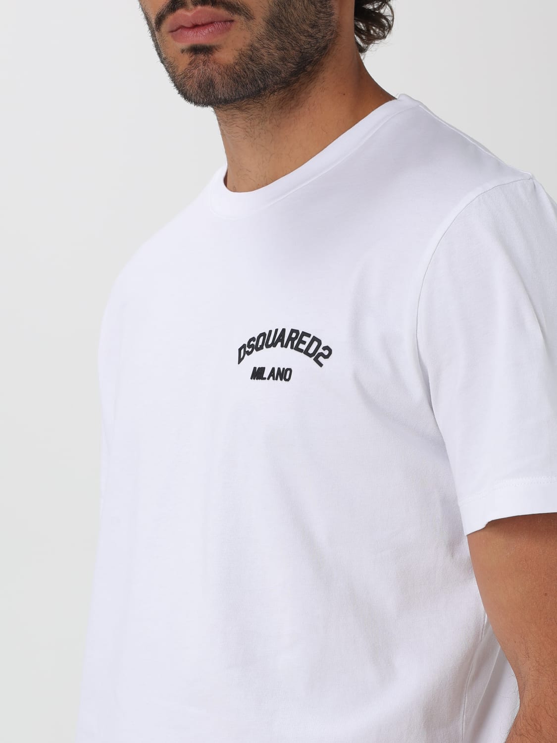 DSQUARED2 T-SHIRT: T-shirt men Dsquared2, White - Img 3