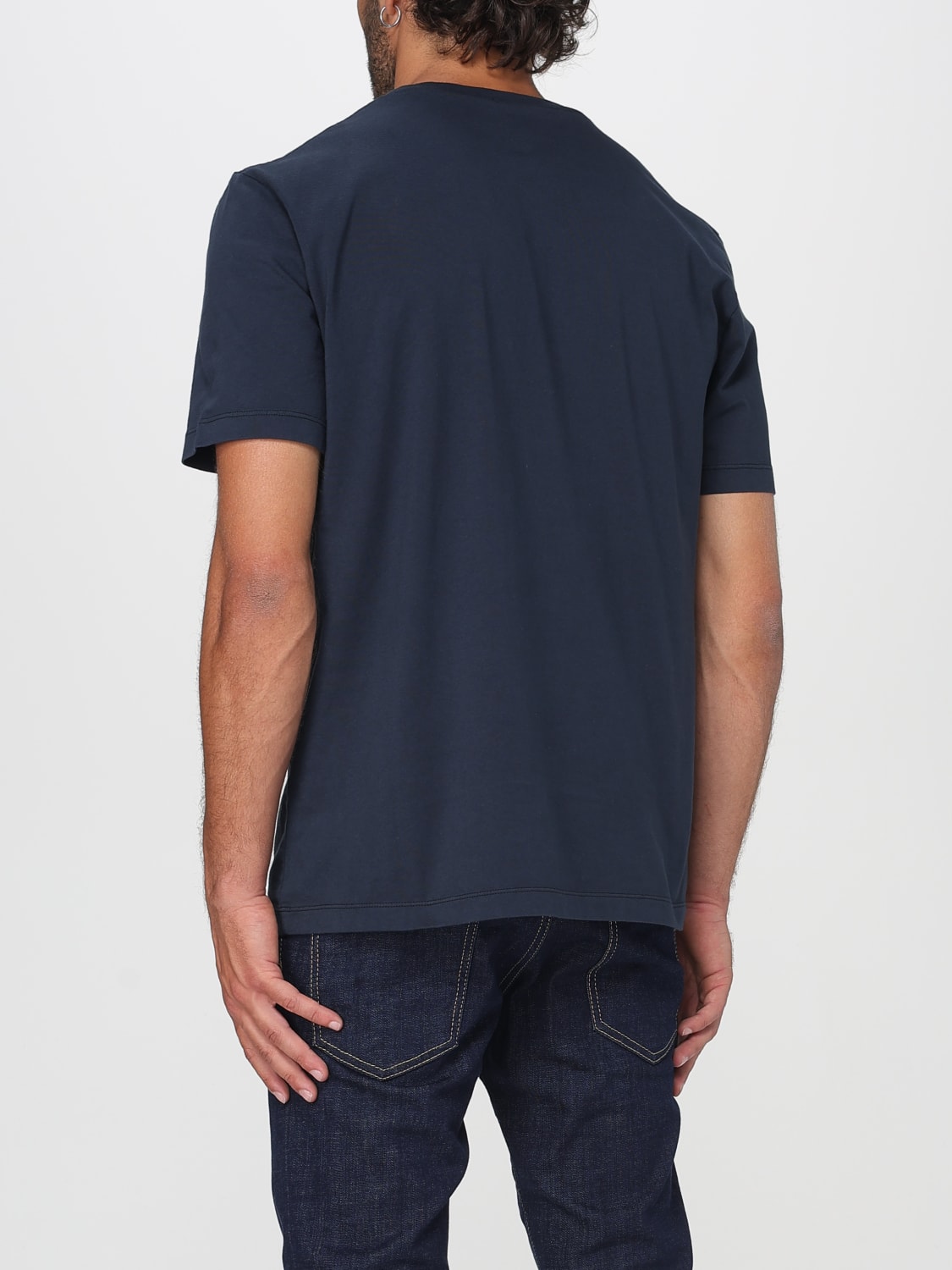DSQUARED2 T-SHIRT: T-shirt Dsquared2 in cotone con logo , Blue - Img 2