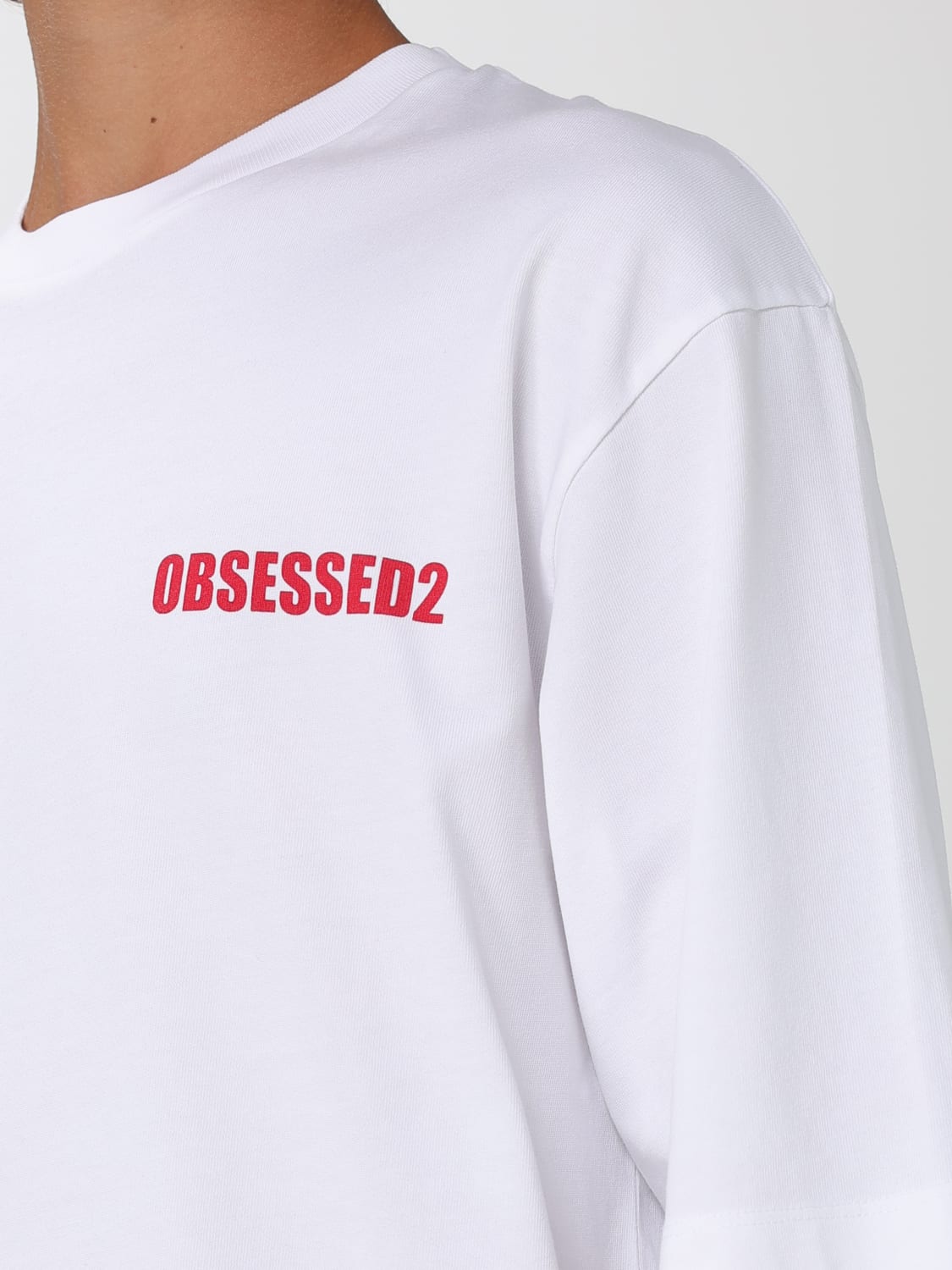 DSQUARED2 T-SHIRT: T-shirt homme Dsquared2, Blanc - Img 3