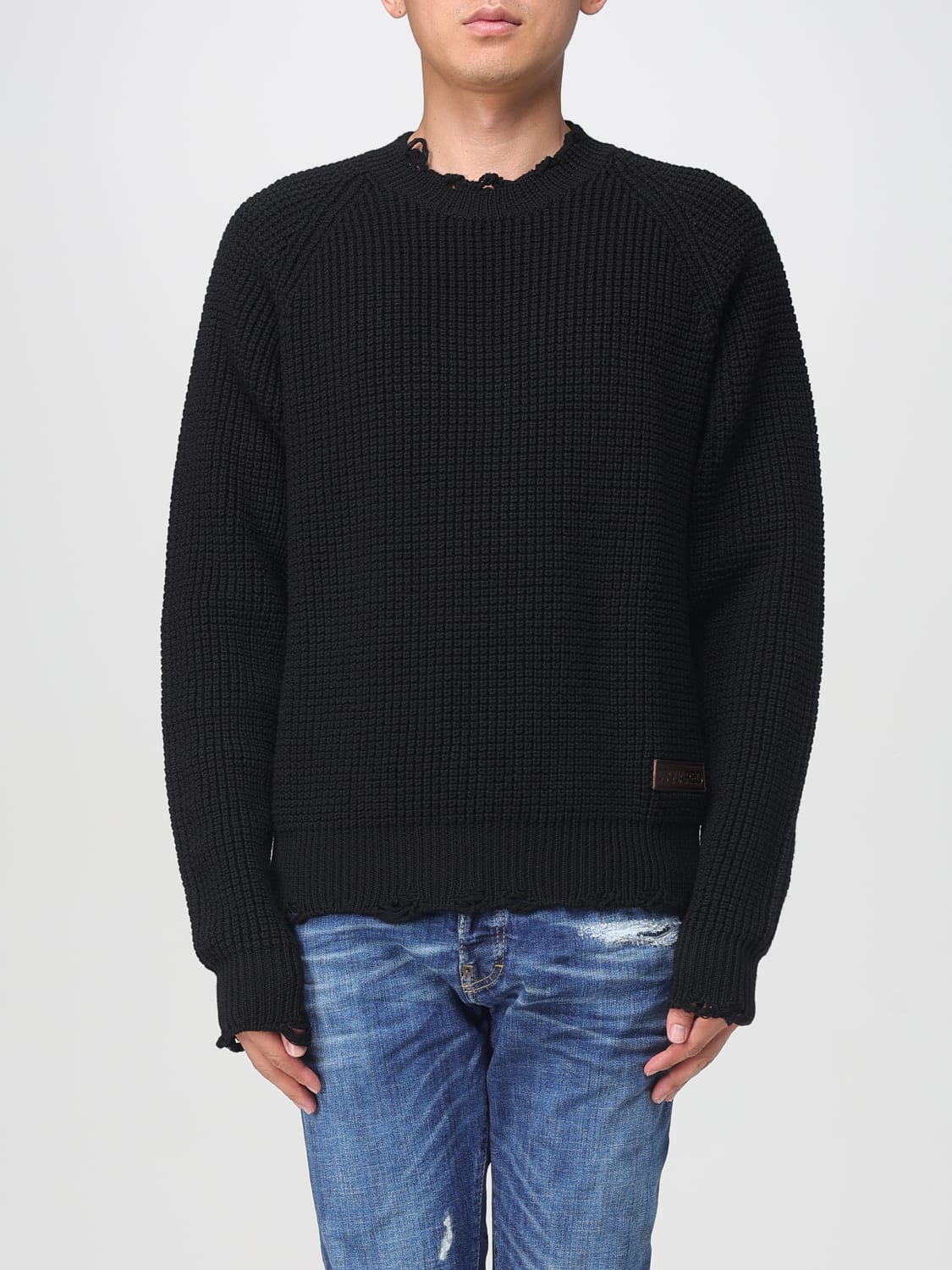 DSQUARED2 SWEATER: Sweater men Dsquared2, Black - Img 1