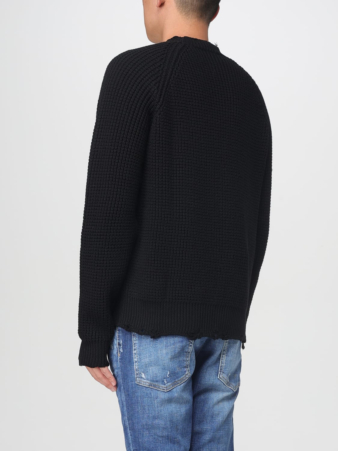 DSQUARED2 SWEATER: Sweater men Dsquared2, Black - Img 3