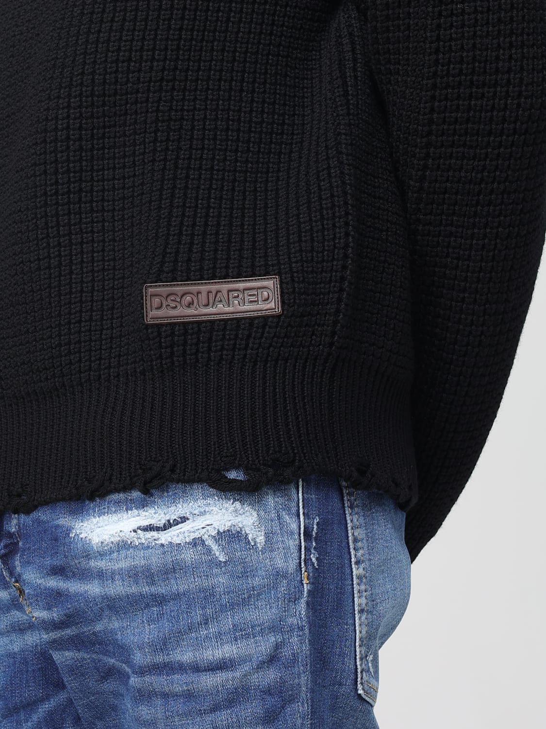DSQUARED2 SWEATER: Sweater men Dsquared2, Black - Img 4