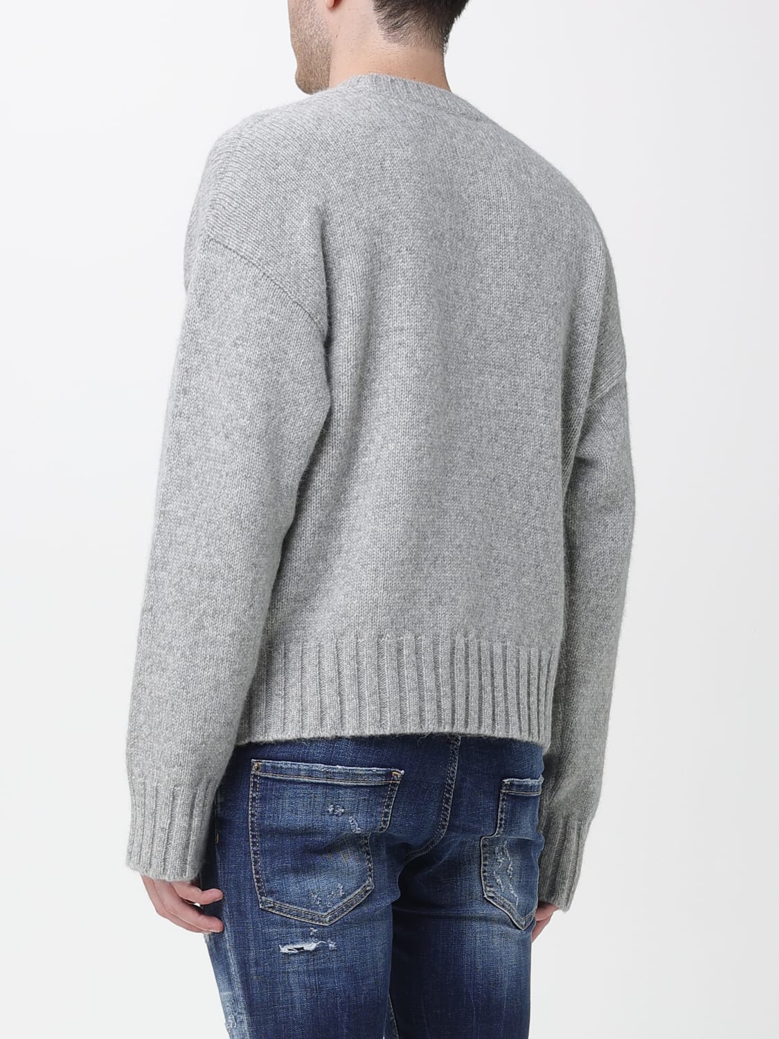 DSQUARED2 SWEATER: Sweater men Dsquared2, Grey - Img 2