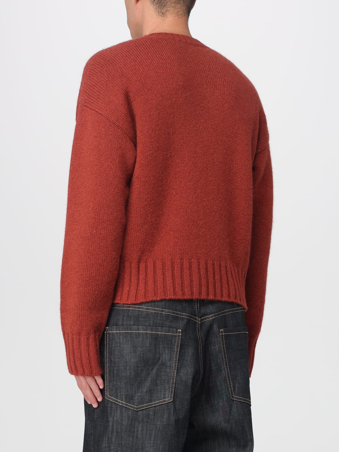 DSQUARED2 SWEATER: Sweater men Dsquared2, Brick Red - Img 2