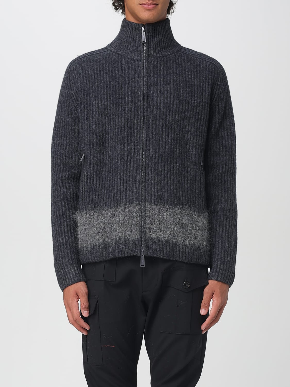 DSQUARED2 SWEATER: Sweater men Dsquared2, Grey - Img 1