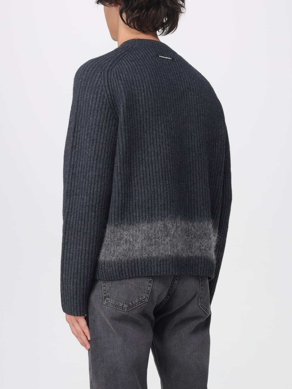 DSQUARED2 SWEATER: Sweater men Dsquared2, Grey - Img 2