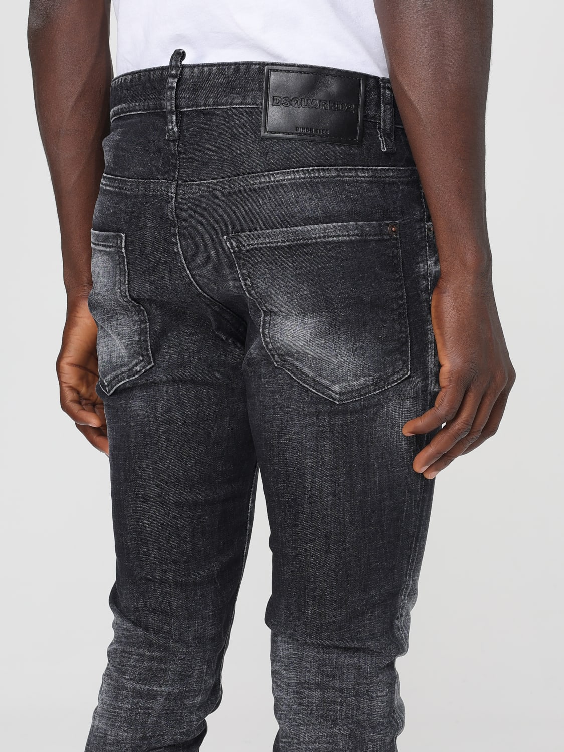 DSQUARED2 JEANS: Jeans herren Dsquared2, Schwarz - Img 3