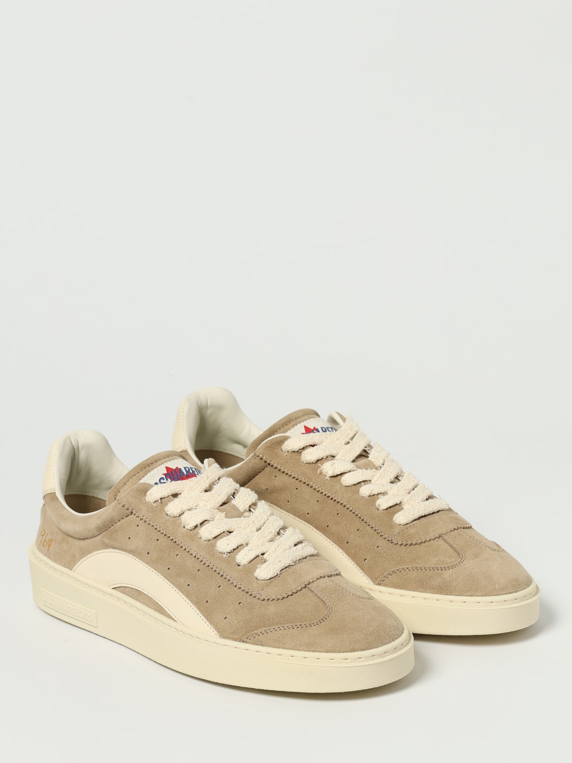 DSQUARED2 SNEAKERS: Sneakers herren Dsquared2, Beige - Img 2