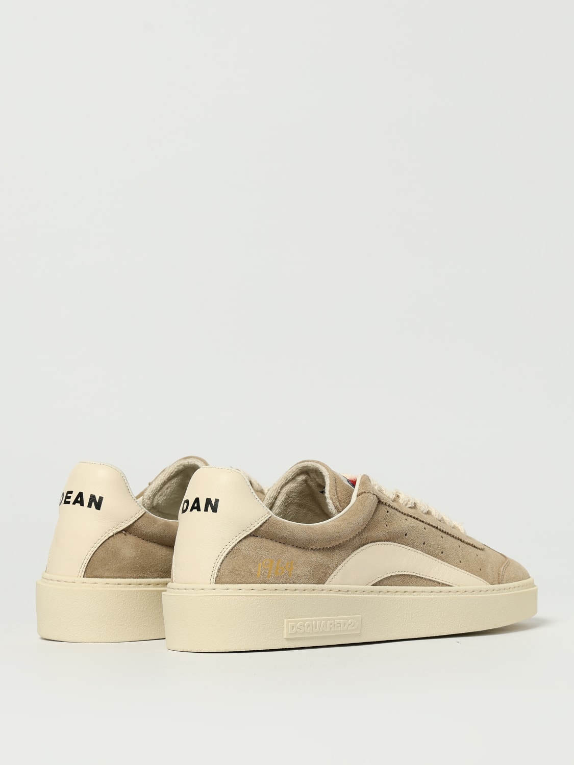 DSQUARED2 SNEAKERS: Sneakers herren Dsquared2, Beige - Img 3