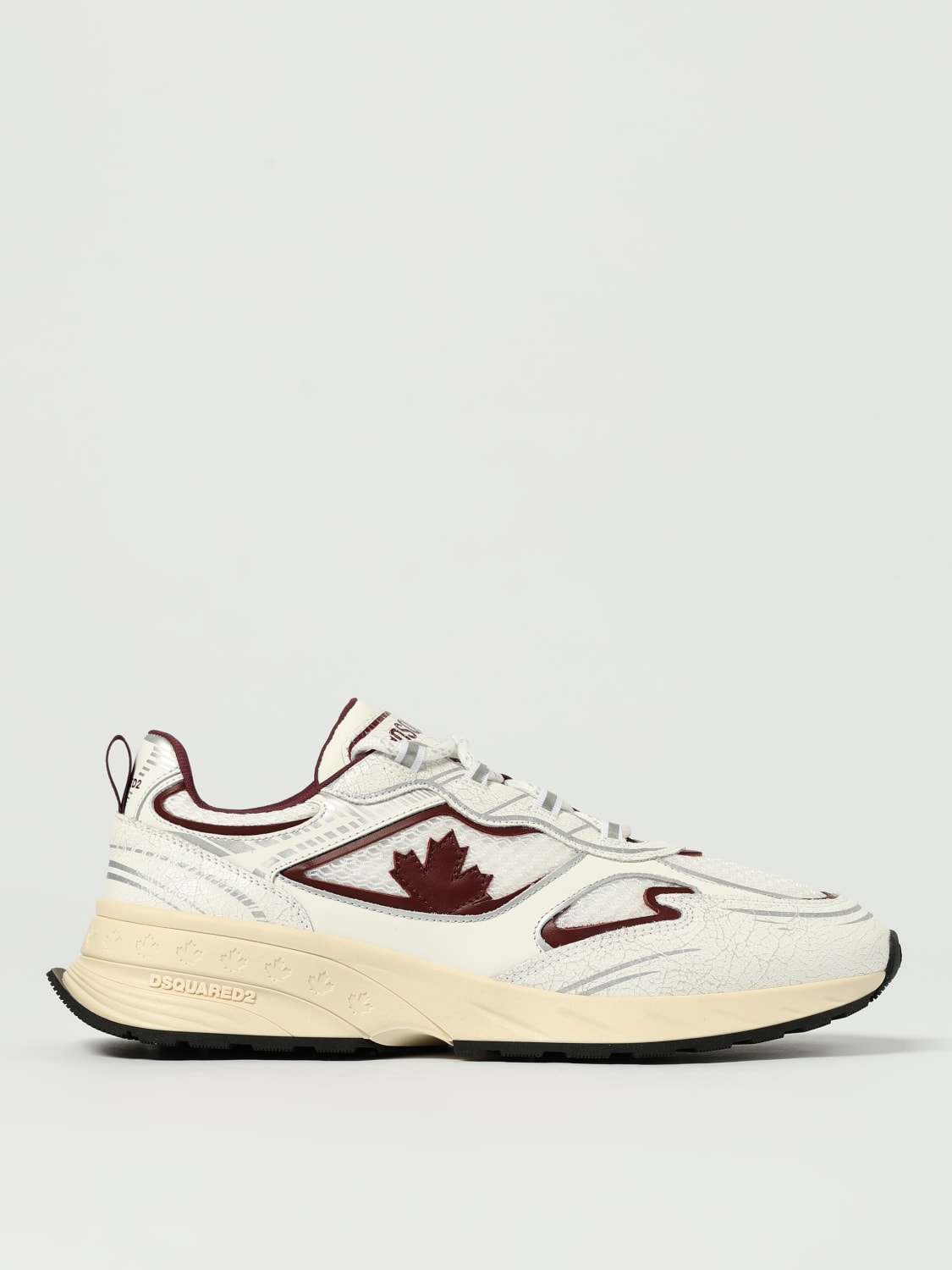 DSQUARED2 SNEAKERS: Sneakers men Dsquared2, White - Img 1