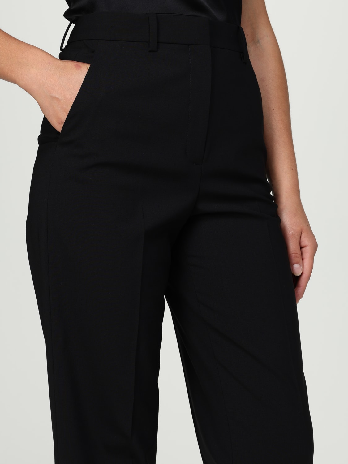 THEORY PANTALONE: Pantalone Theory in misto lana , Nero - Img 3