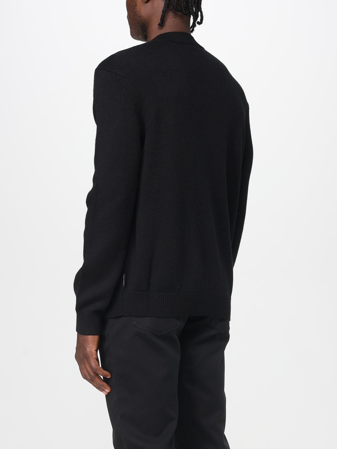 ARMANI EXCHANGE SWEATER: Sweater men Armani Exchange, Black - Img 2