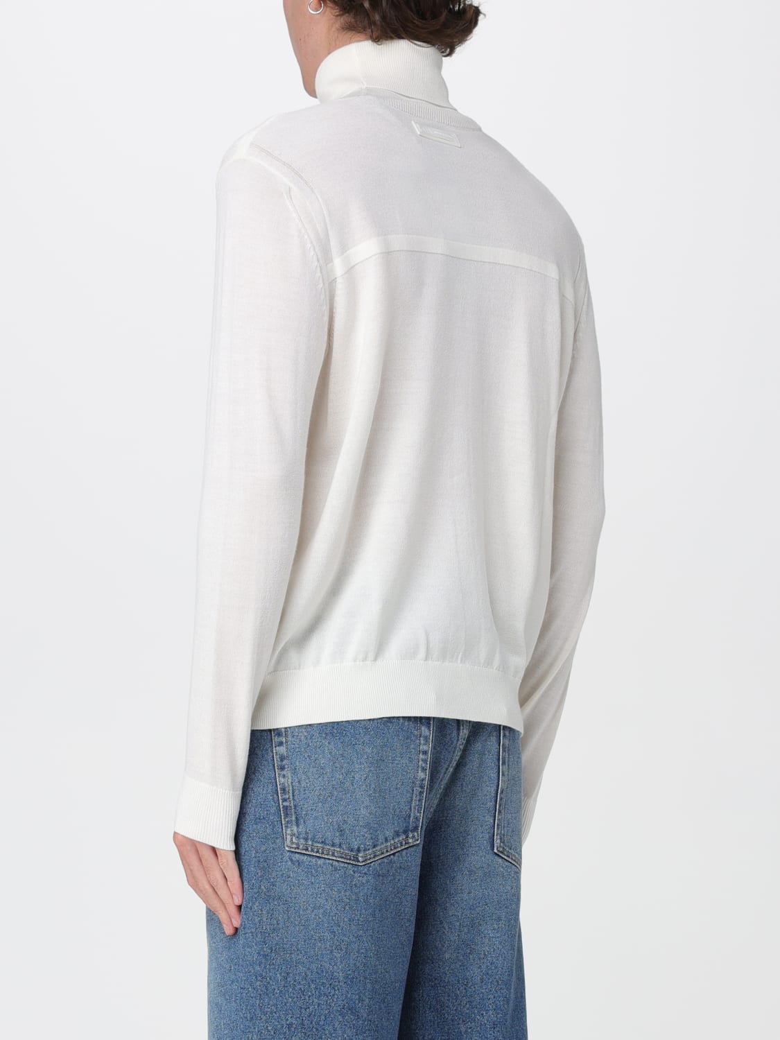 ARMANI EXCHANGE SWEATER: Sweater men Armani Exchange, White - Img 2