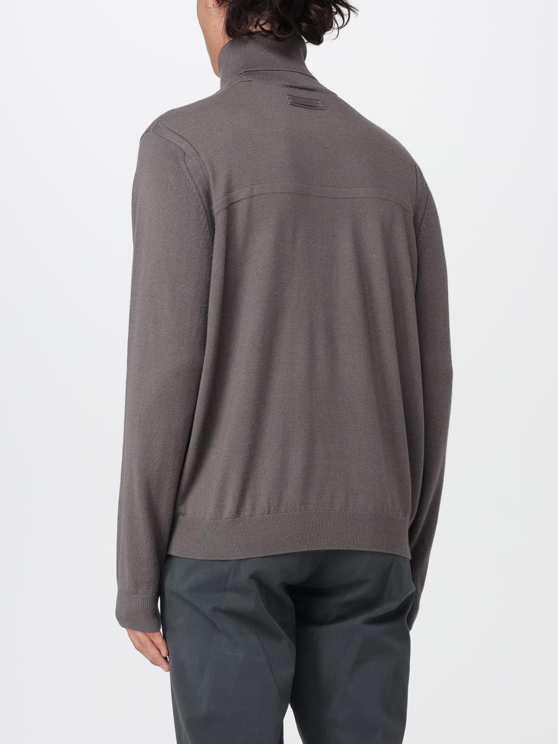 ARMANI EXCHANGE 毛衣: 毛衣 男士 Armani Exchange, 灰色 - Img 2