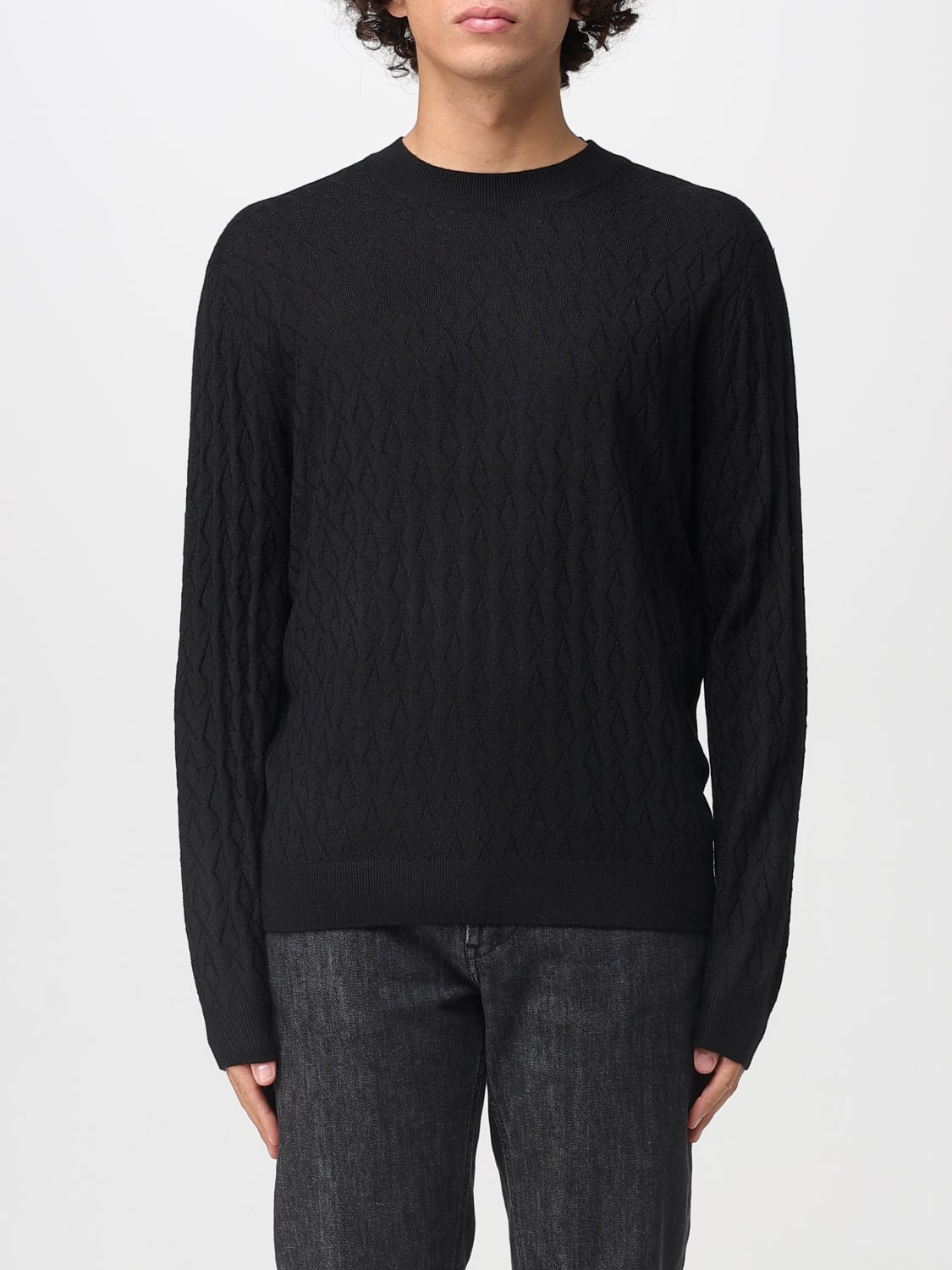 ARMANI EXCHANGE SWEATER: Sweater men Armani Exchange, Black - Img 1