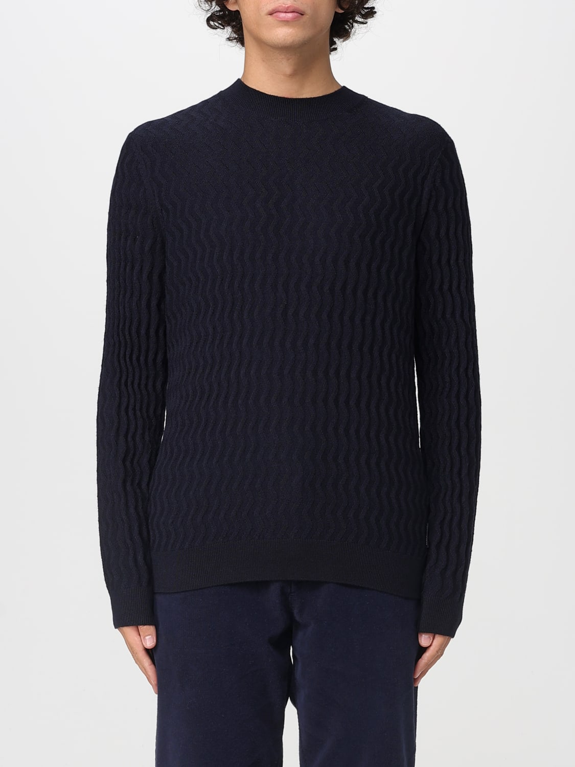 ARMANI EXCHANGE SWEATER: Sweater men Armani Exchange, Navy - Img 1
