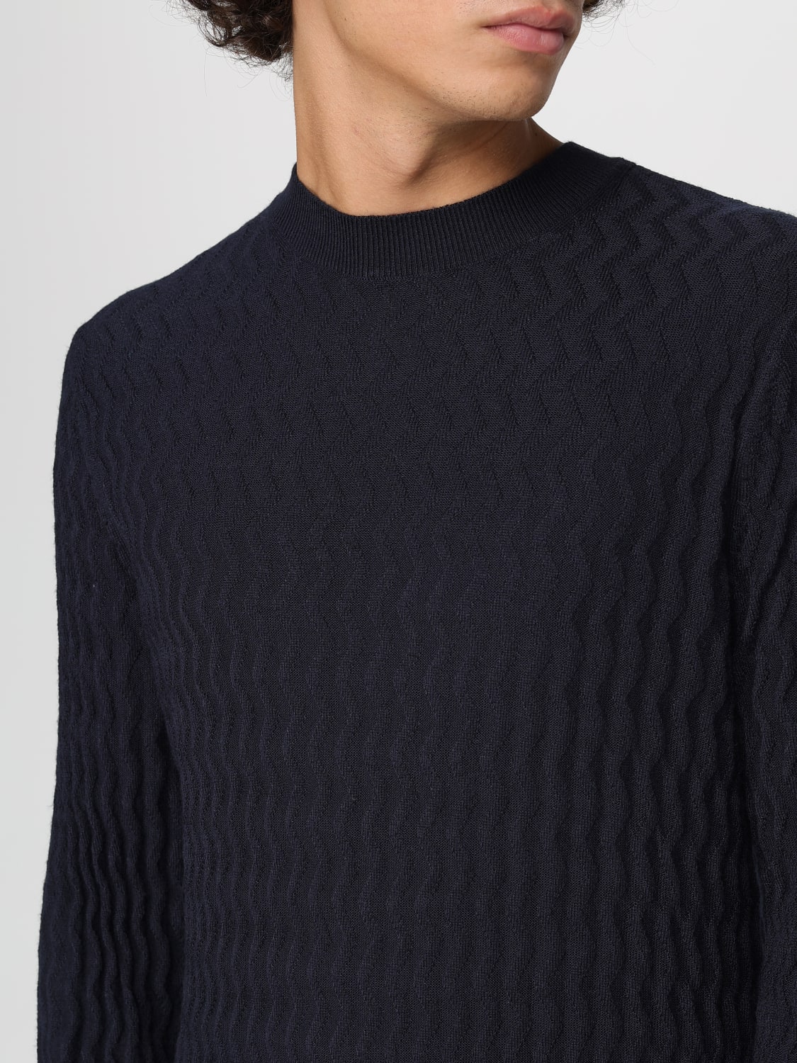 ARMANI EXCHANGE SWEATER: Sweater men Armani Exchange, Navy - Img 3