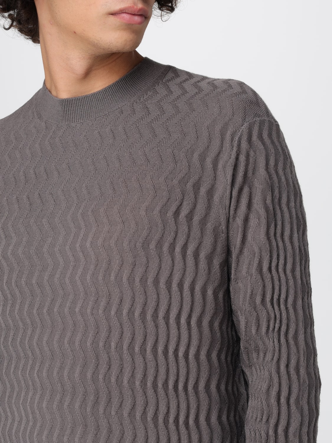 ARMANI EXCHANGE SWEATER: Sweater men Armani Exchange, Dove Grey - Img 3