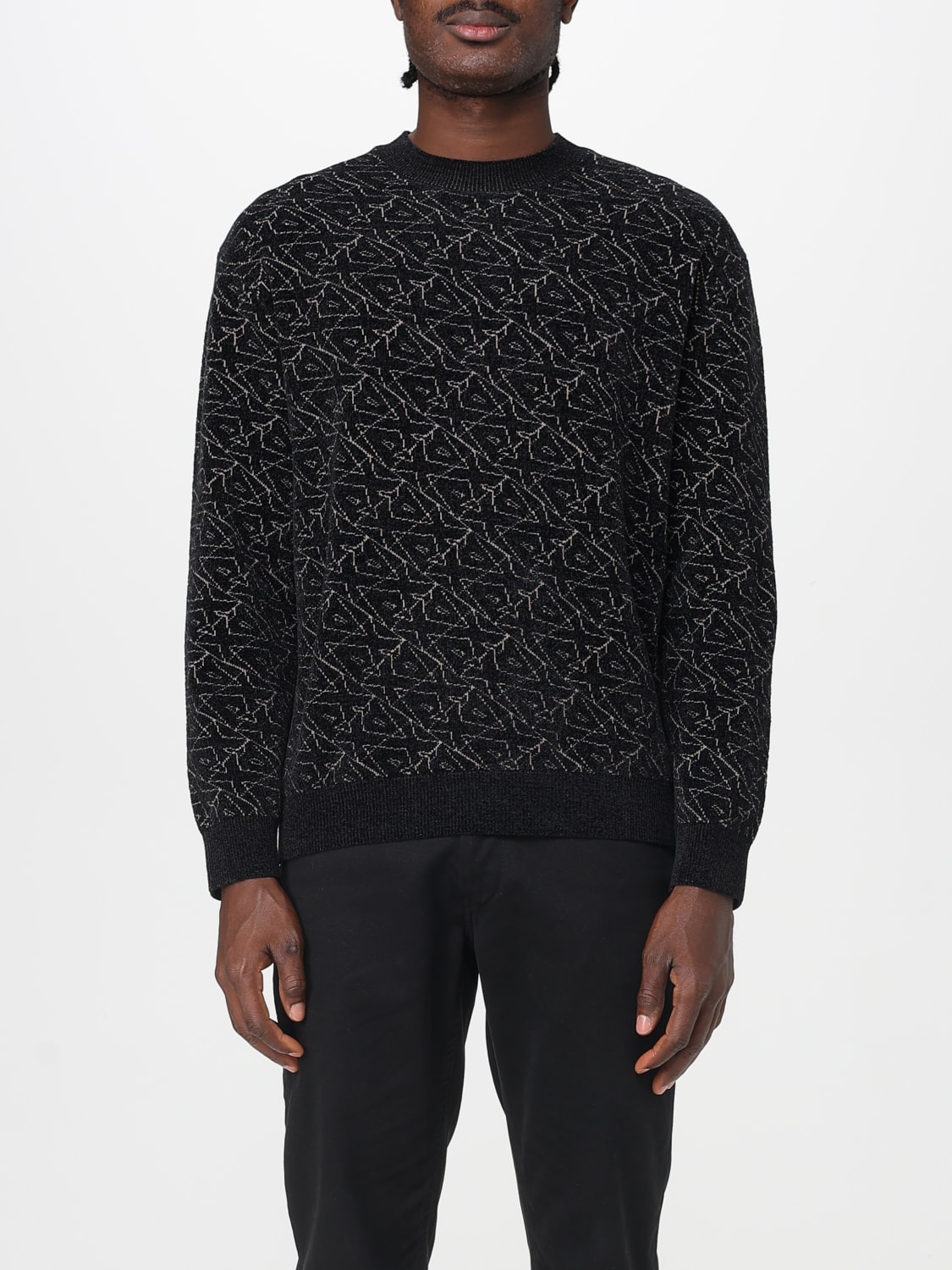 ARMANI EXCHANGE SWEATER: Sweater men Armani Exchange, Black - Img 1