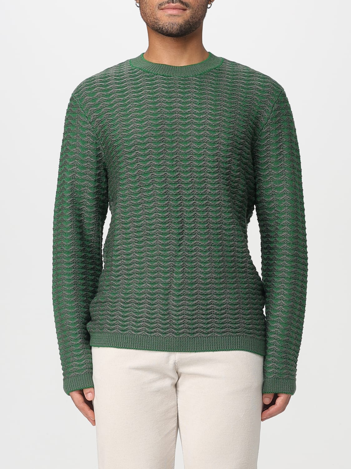 ARMANI EXCHANGE SWEATER: Sweater men Armani Exchange, Green - Img 1
