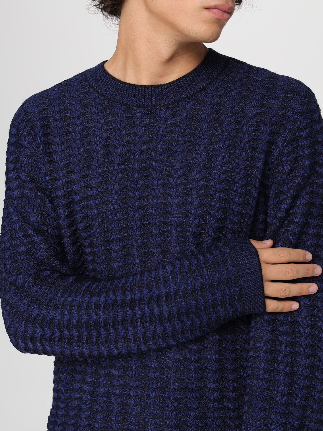 ARMANI EXCHANGE SWEATER: Sweater men Armani Exchange, Navy - Img 3