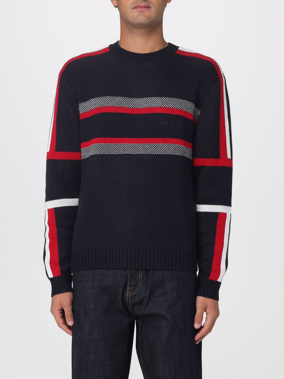 ARMANI EXCHANGE SWEATER: Sweater men Armani Exchange, Navy - Img 1