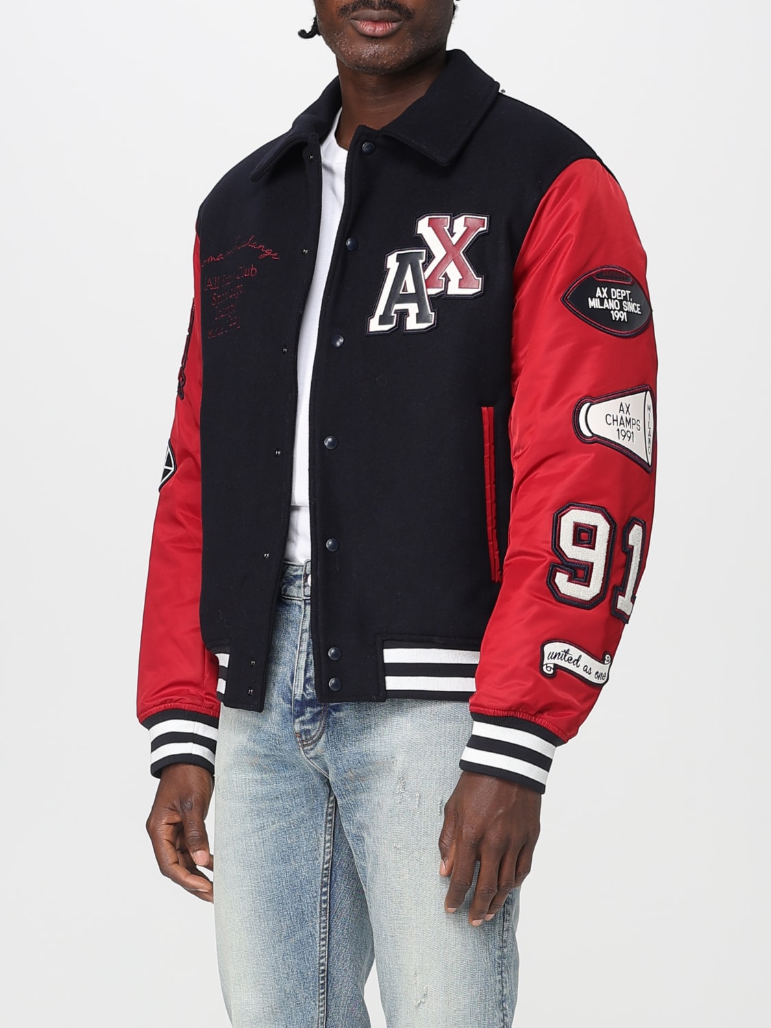 ARMANI EXCHANGE JACKE: Jacke herren Armani Exchange, Navy - Img 3