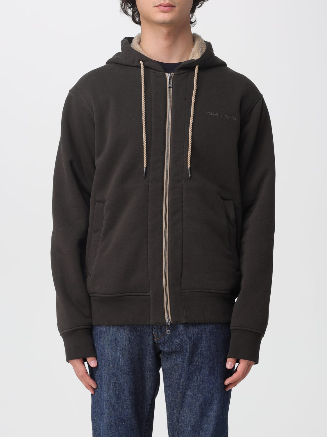 ARMANI EXCHANGE SWEATSHIRT: Jacke herren Armani Exchange, Dark - Img 1
