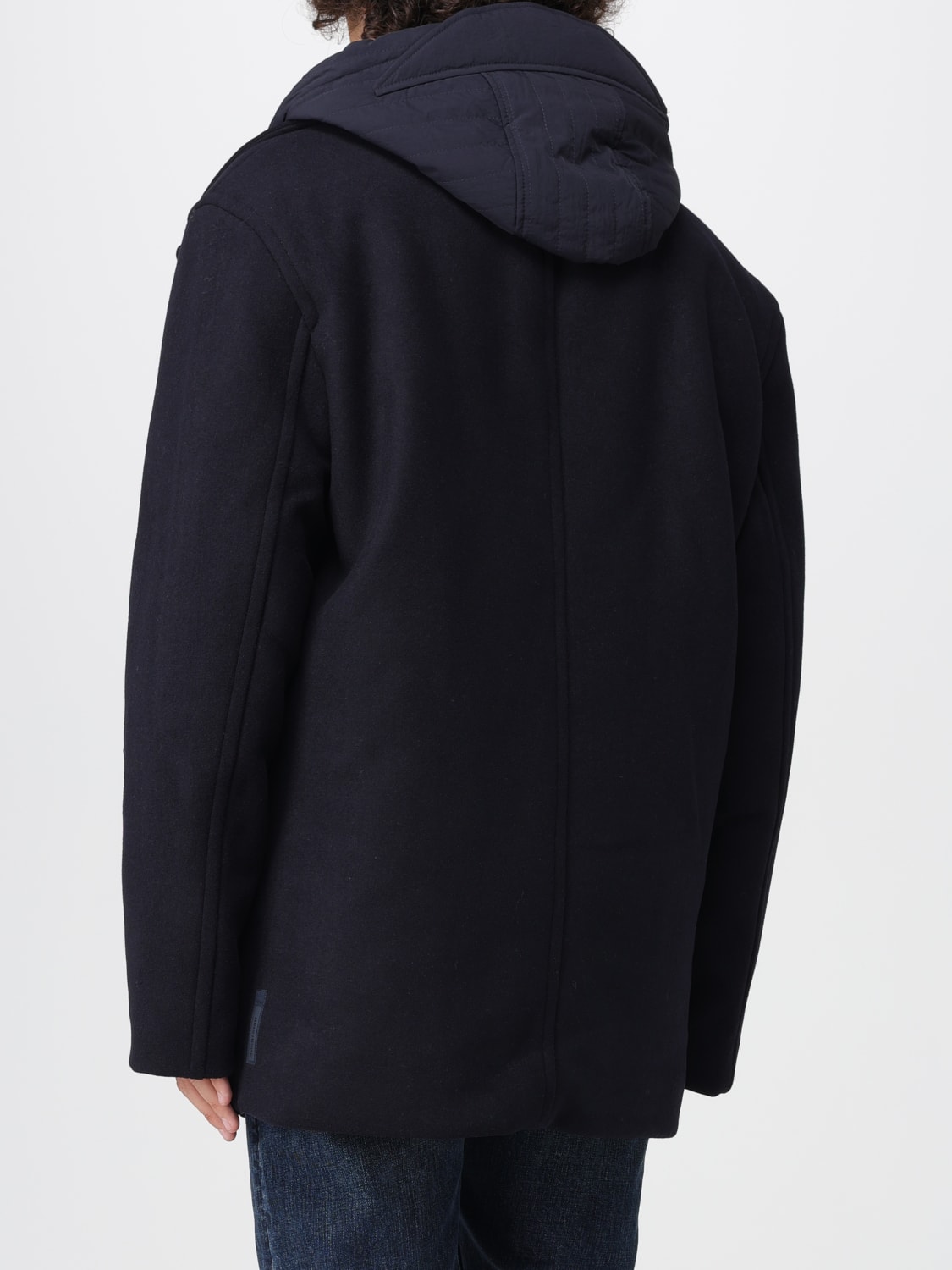 ARMANI EXCHANGE COAT: Coat men Armani Exchange, Navy - Img 2