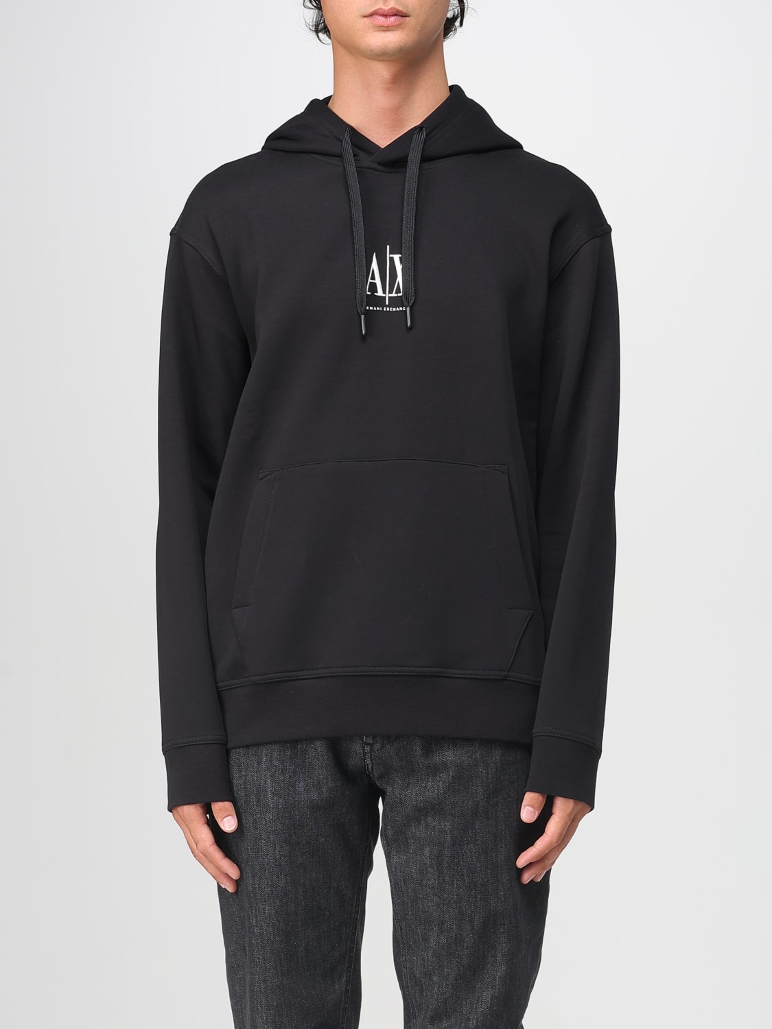 ARMANI EXCHANGE SWEATSHIRT: Sweatshirt men Armani Exchange, Black - Img 1