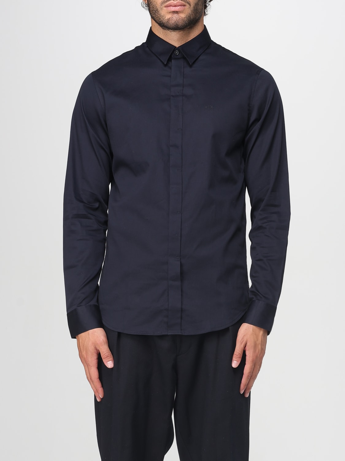 ARMANI EXCHANGE SHIRT: Shirt men Armani Exchange, Navy - Img 1
