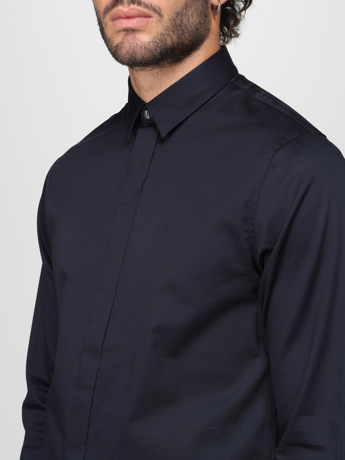 ARMANI EXCHANGE SHIRT: Shirt men Armani Exchange, Navy - Img 3