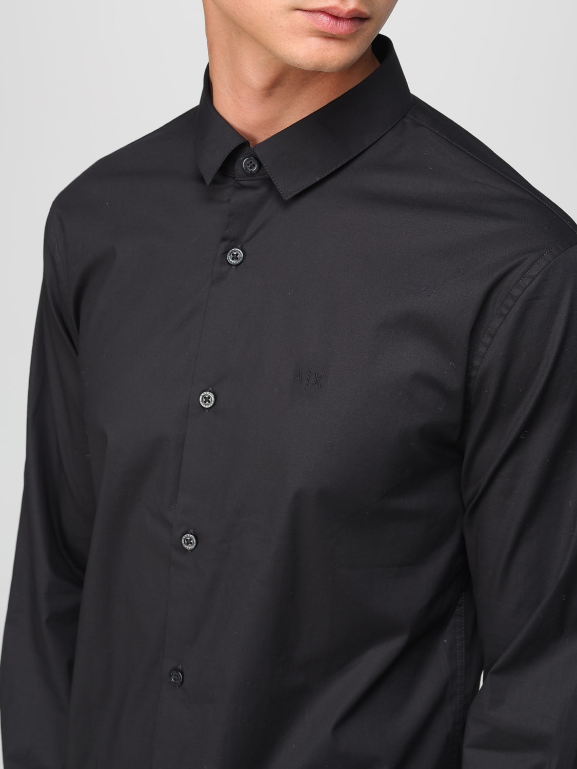 ARMANI EXCHANGE SHIRT: Shirt men Armani Exchange, Black - Img 3