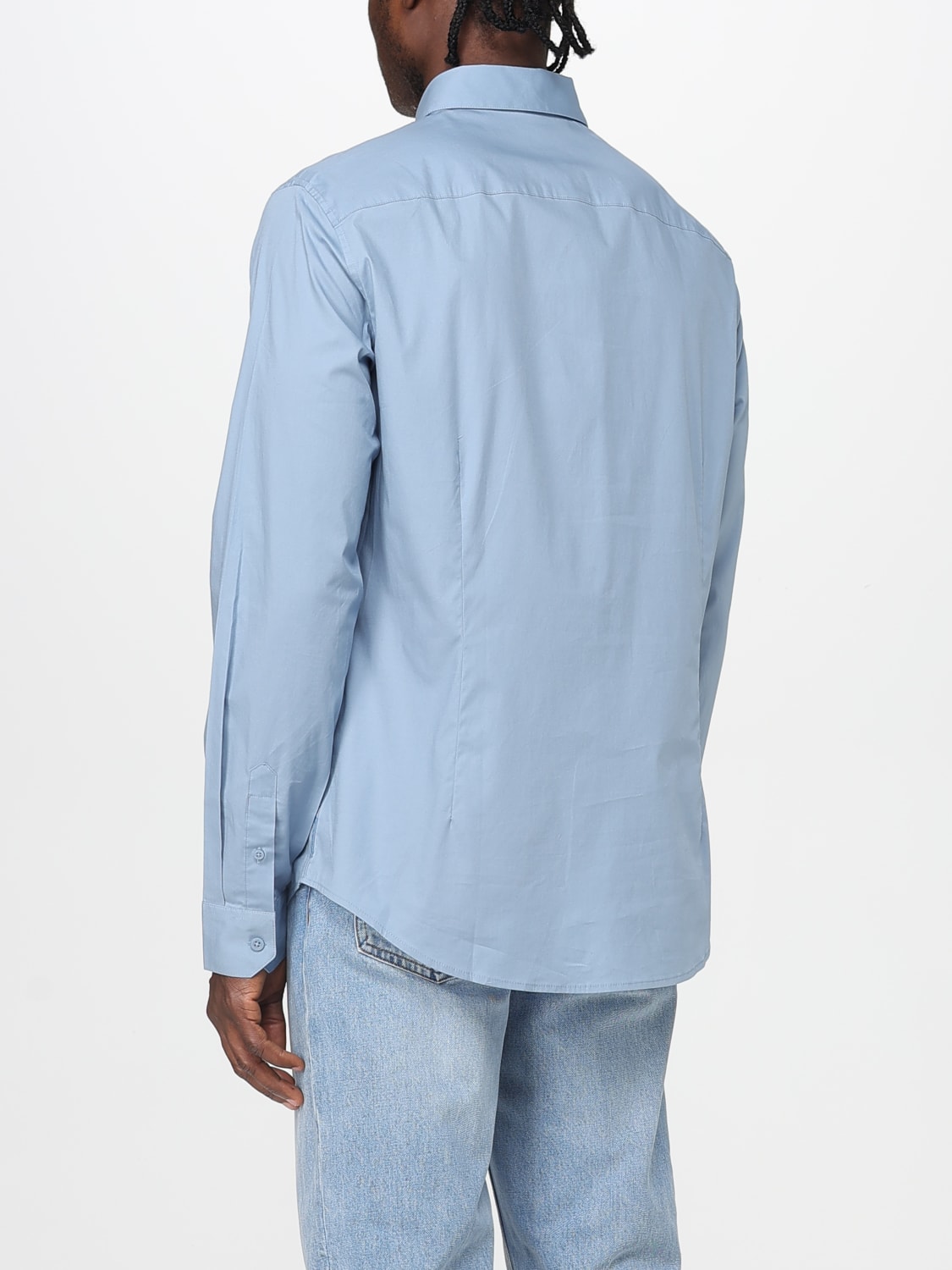 ARMANI EXCHANGE CAMISA: Camisa hombre Armani Exchange, Azul Claro - Img 2