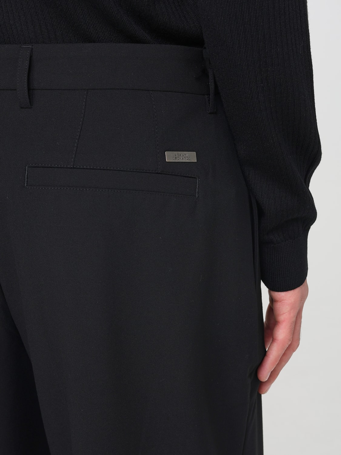 ARMANI EXCHANGE HOSE: Hose herren Armani Exchange, Schwarz - Img 3