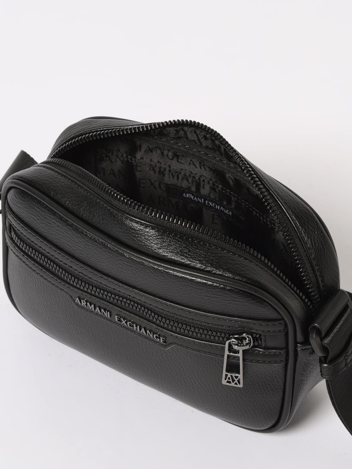 ARMANI EXCHANGE SHOULDER BAG: Bags men Armani Exchange, Black - Img 3
