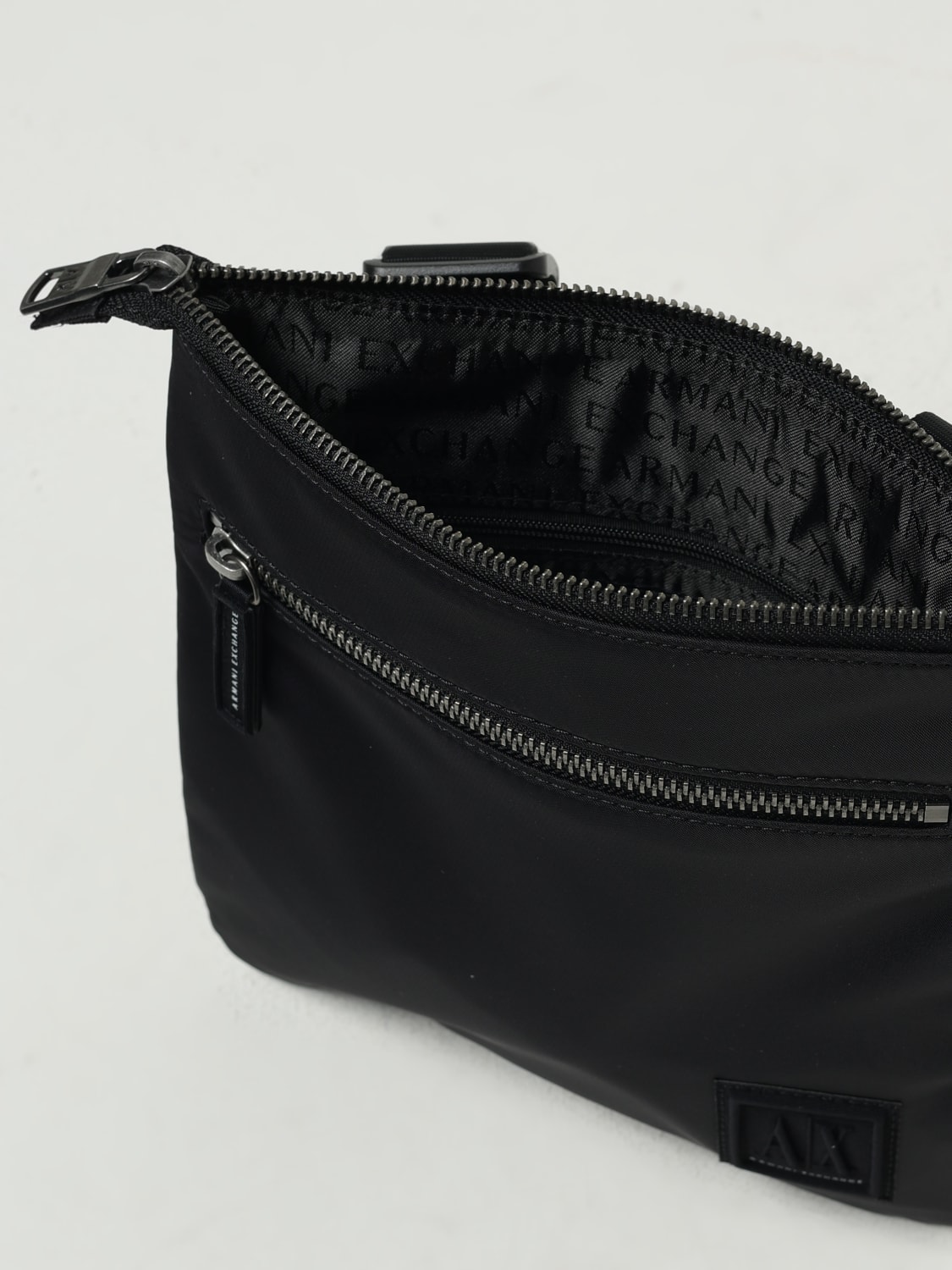 ARMANI EXCHANGE SHOULDER BAG: Bags men Armani Exchange, Black - Img 3