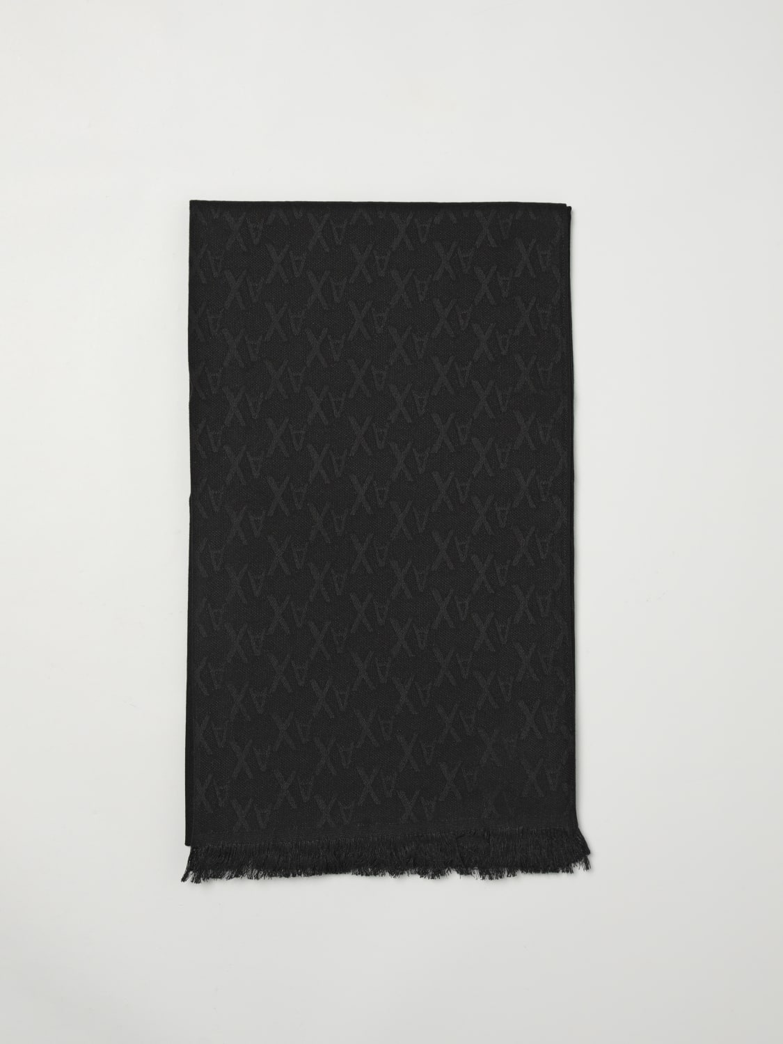 ARMANI EXCHANGE SCARF: Scarf men Armani Exchange, Black - Img 1