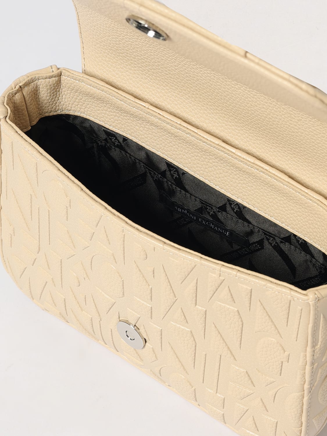 ARMANI EXCHANGE 크로스백: 숄더백 여성 Armani Exchange, 옐로우 크림 - Img 3