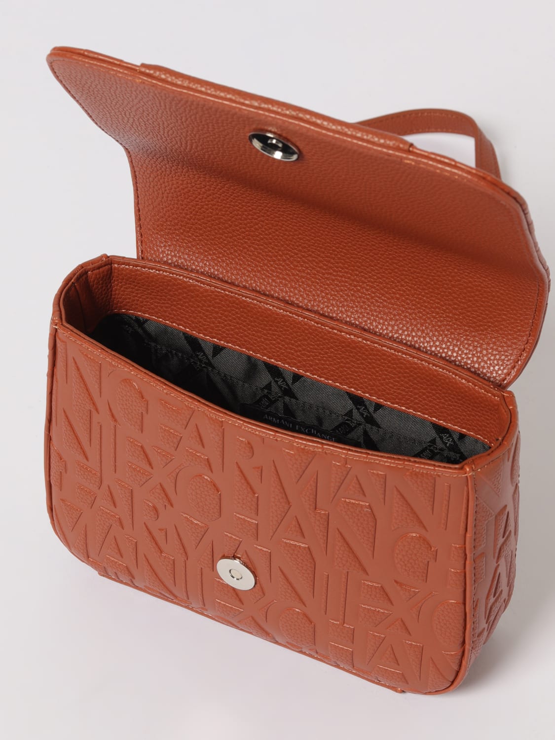 ARMANI EXCHANGE CROSSBODY BAG: Shoulder bag woman Armani Exchange, Leather - Img 3