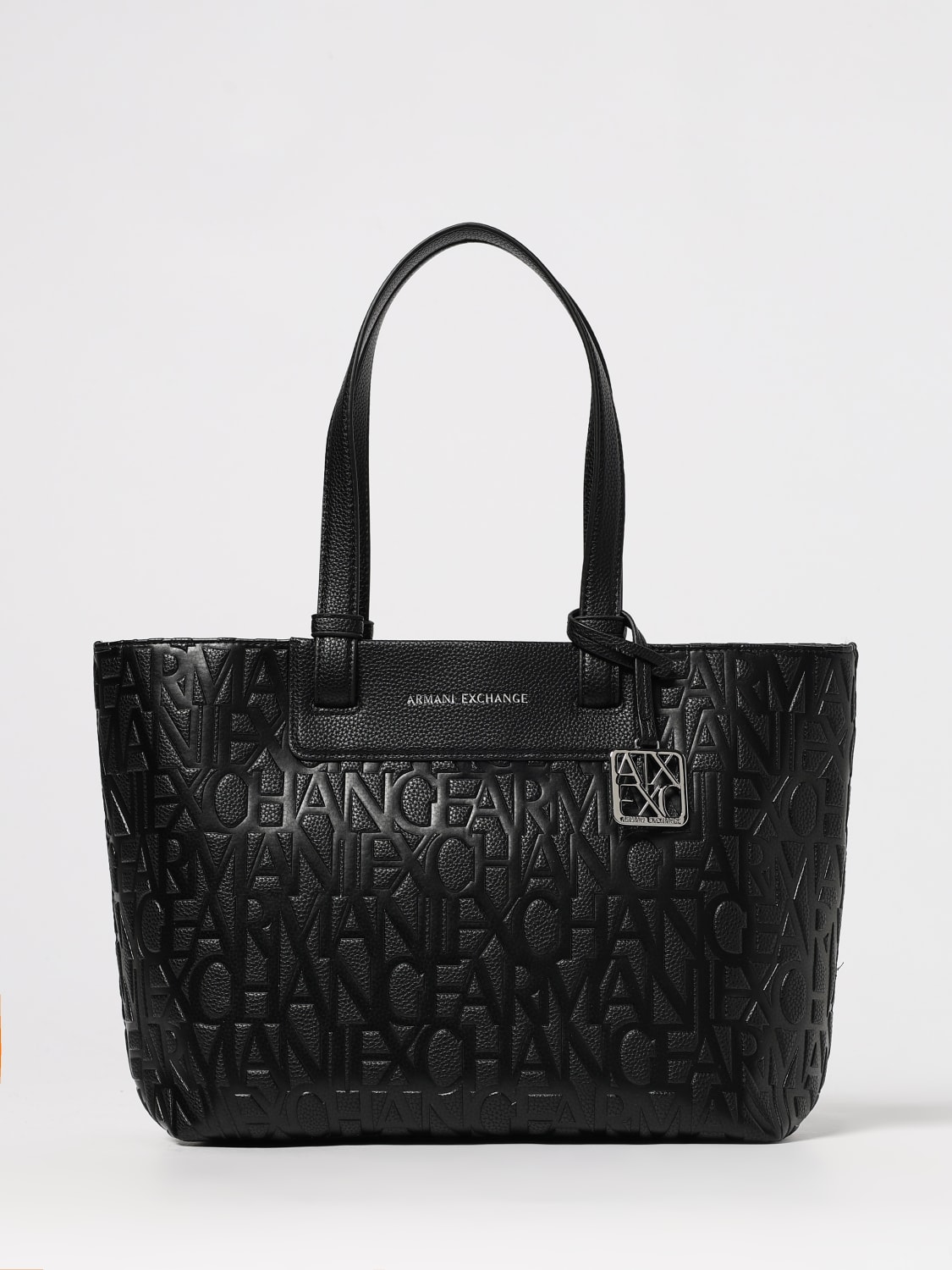 ARMANI EXCHANGE TOTE BAG: Shoulder bag woman Armani Exchange, Black - Img 1