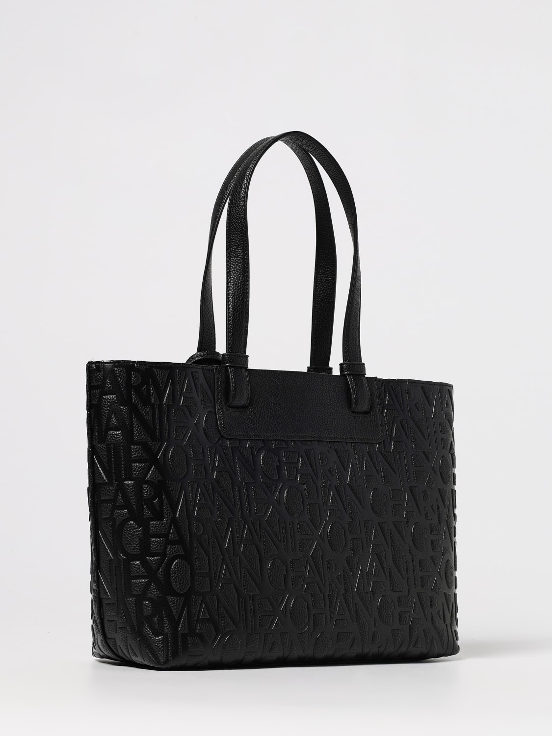 ARMANI EXCHANGE TOTE BAG: Shoulder bag woman Armani Exchange, Black - Img 2