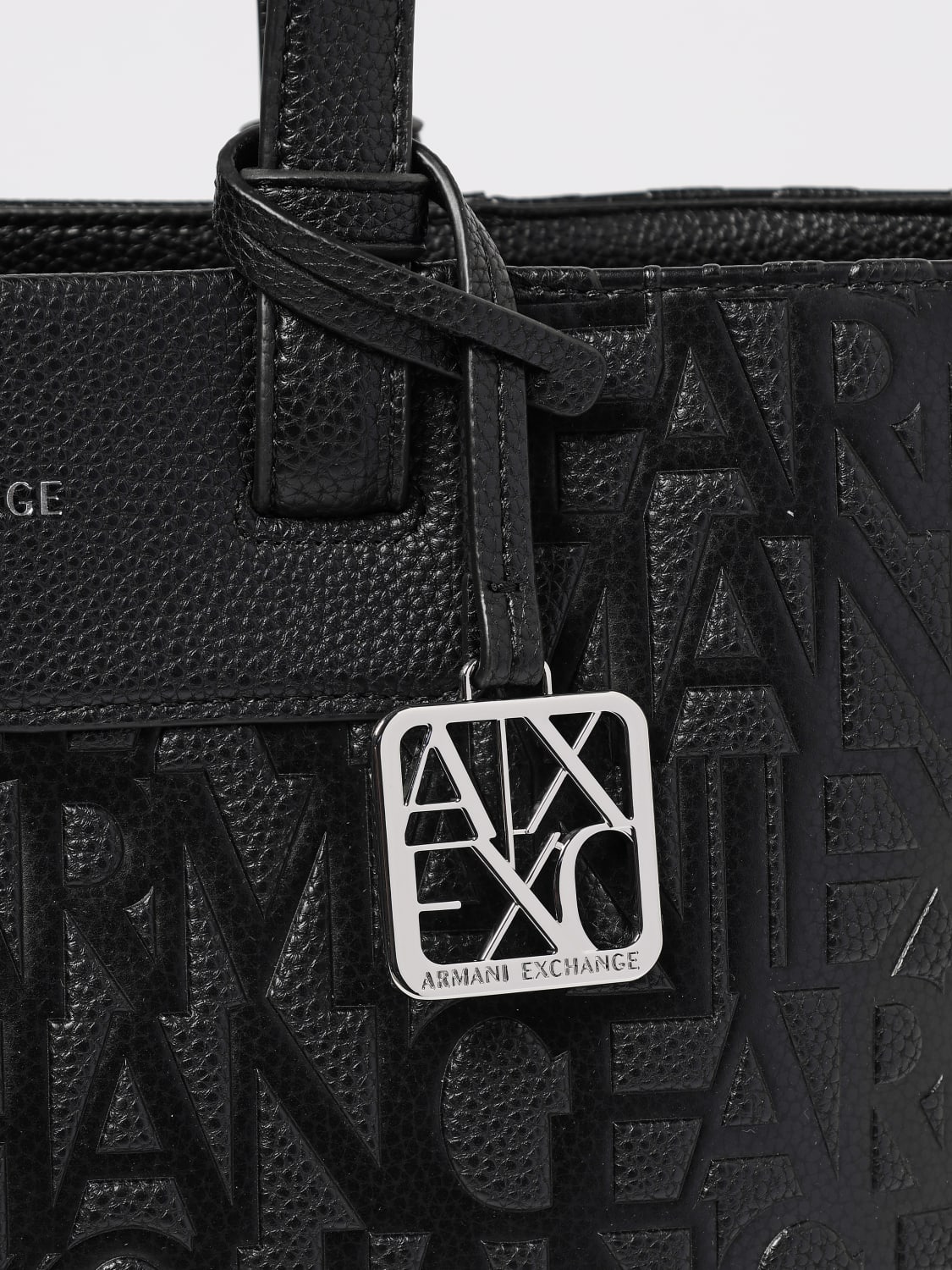 ARMANI EXCHANGE TOTE BAG: Shoulder bag woman Armani Exchange, Black - Img 3