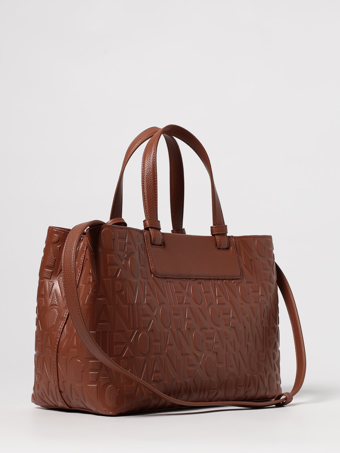 ARMANI EXCHANGE SAC CABAS: Sac porté épaule femme Armani Exchange, Cuir - Img 2