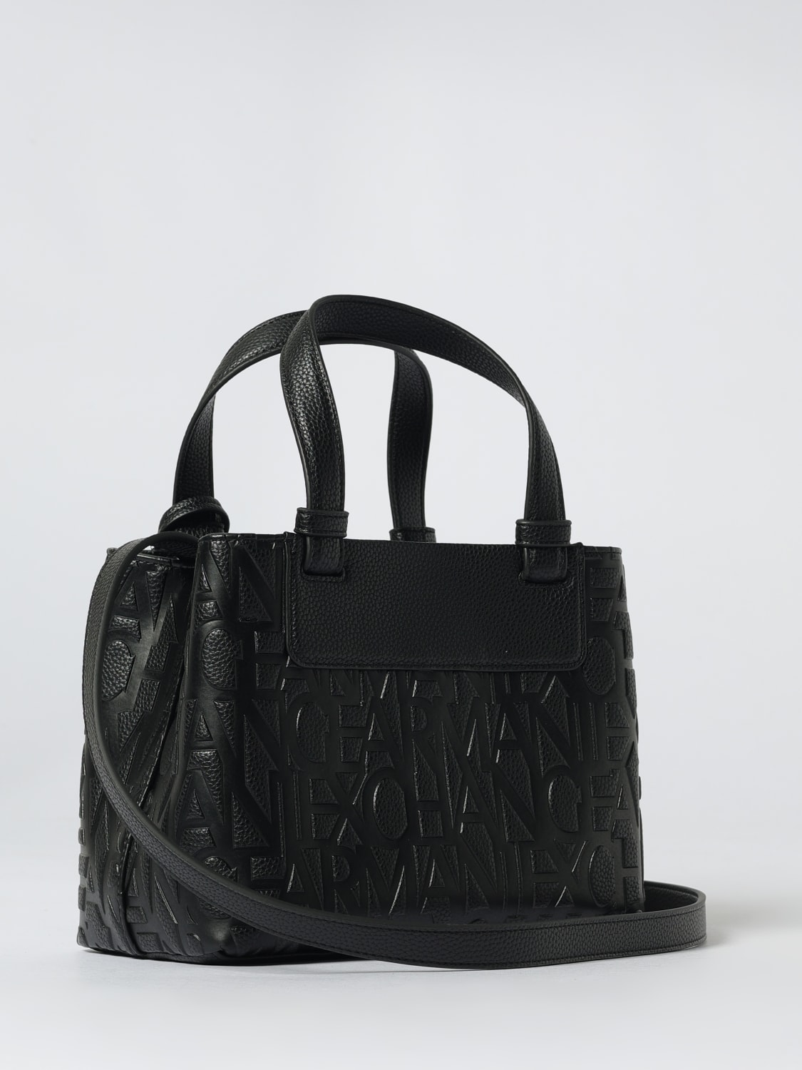 ARMANI EXCHANGE HANDTASCHE: Schultertasche damen Armani Exchange, Schwarz - Img 2