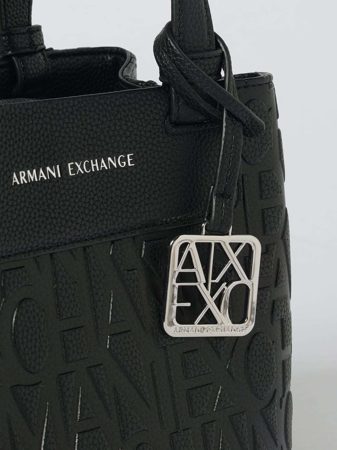 ARMANI EXCHANGE HANDTASCHE: Schultertasche damen Armani Exchange, Schwarz - Img 3