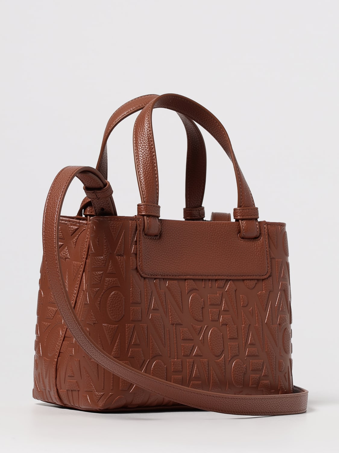 ARMANI EXCHANGE HANDTASCHE: Schultertasche damen Armani Exchange, Leder - Img 2