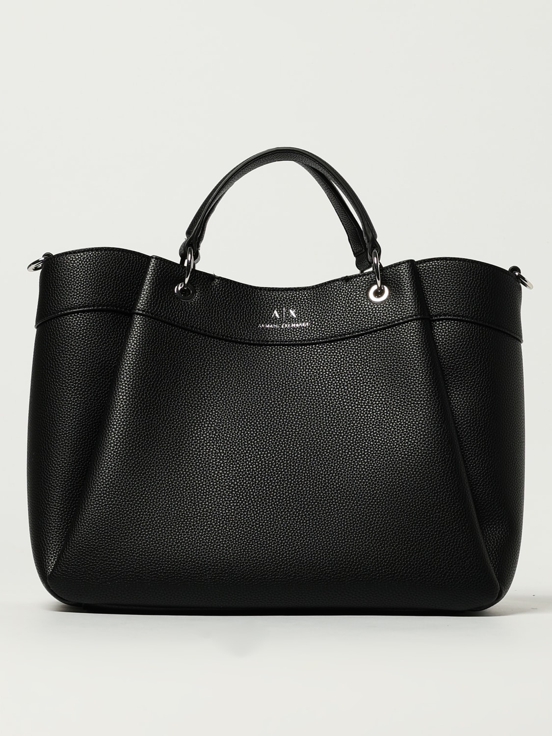 ARMANI EXCHANGE TOTE BAG: Shoulder bag woman Armani Exchange, Black - Img 1