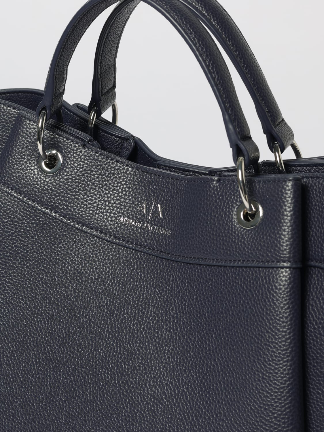 ARMANI EXCHANGE TOTE BAG: Shoulder bag woman Armani Exchange, Blue - Img 3